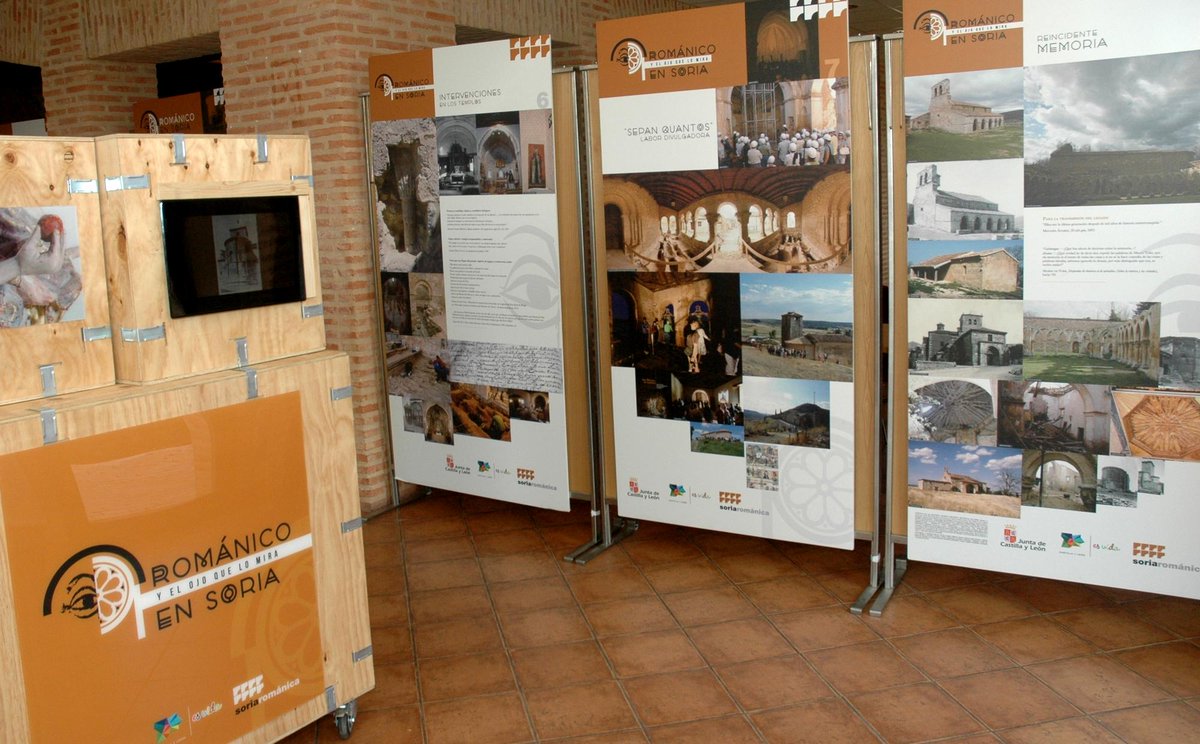 SoriaVisualTV's tweet photo. Más de 8.450 personas han visitado la exposición ‘Románico en Soria y el ojo que lo mira’ >  http://t.co/uQlRM6Lodw http://t.co/d9vQ8MrnVo