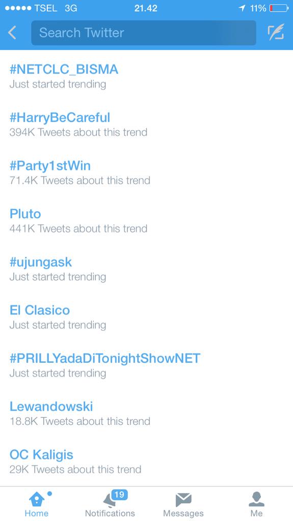 bismaniacsSMG's tweet photo. "@bismakarisma: Rusuh rusuh rakyatku rusuh. Maaf maaf semoga tak apa apa.. #NETCLC_BISMA http://t.co/fGdKd3YjX3"