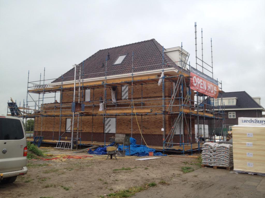 2e woning aan de steekterweg in 8 weken uit de grond. <a href="/gbruijnesbv/">G.Bruijnes BV</a>