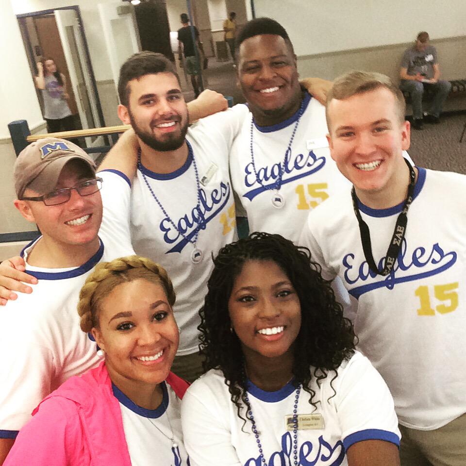 moreheadstate's tweet photo. Our Eagle Staff is out of the park! It's a great day to be at SOAR #MuchMoreSOAR http://t.co/IL91QddrkD