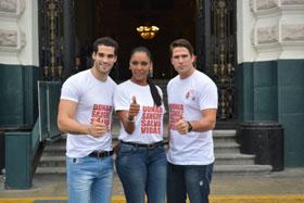congresoperu's tweet photo. En gran cruzada promovida @medina_cenaida jóvenes salvan vidas de personas con cáncer. Nota: http://t.co/YKcnQNytfH http://t.co/eAJ52Z2zio
