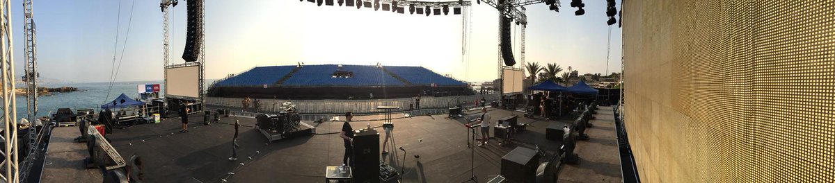 thescript's tweet image. Sound check Beirut