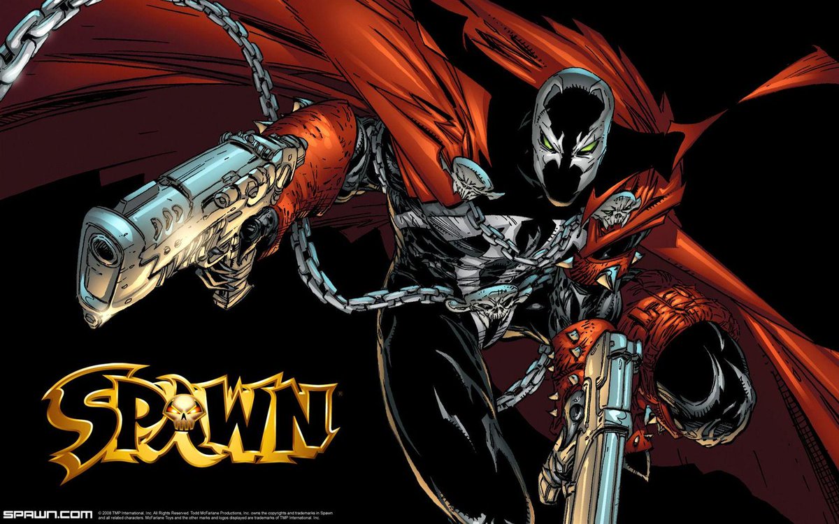 Cam1990's tweet photo. @AngryJoeShow With the Comic Book Movie Craze going on, we going to see any love for Spawn? http://t.co/0je8WdzvJV