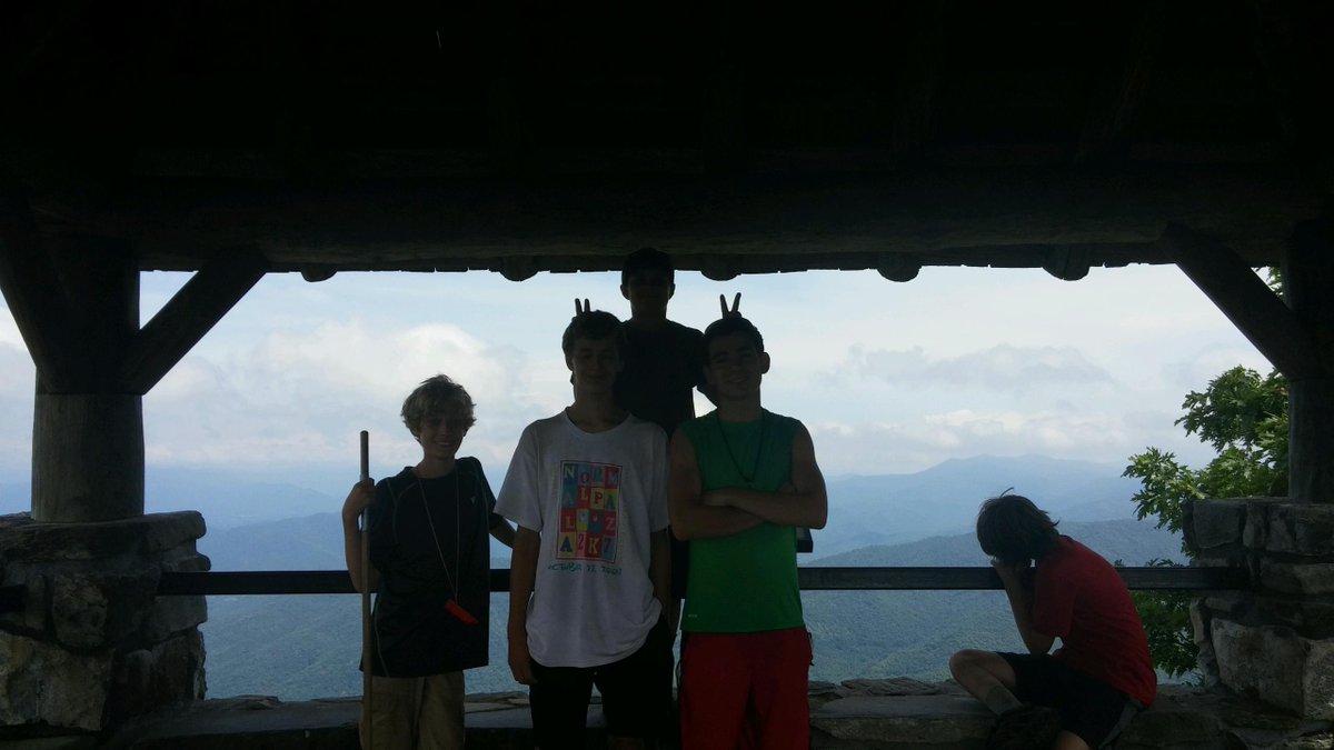 W.I.L.D. Boys are in camp tonight! Several steep ascents today were challenging but rewarding! #BeBOLD #PlayOutside