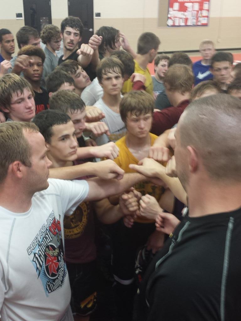 IowaUSAW's tweet image. Champs on 3
1.....2....3....
#GoIowaFreco #Fargo2015