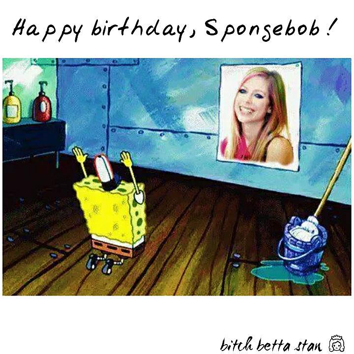 Happy birthday, Spongebob Squarepants ( !  