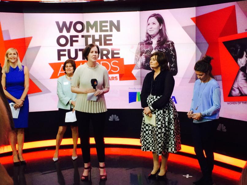 #wof10 Cherie Blair and Pinky Lilani celebrating 10 years of Women of the Future