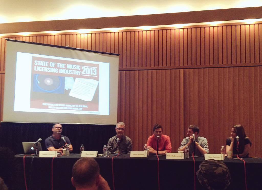Trinifold's tweet photo. Next up: Music For Advertising🍦w/ @kcrwkramer @TeamOneUSA @kateddenton Steph Altman from @mophonics &amp; Gabe McDonough http://t.co/U0I0LAGuD2