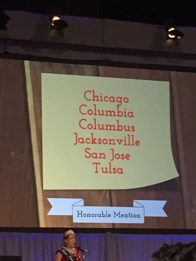 CYKaitlin's tweet photo. @CityYearColaSC @americorps honorable mention from the #cysummit! Proud staffer & delegate right here! #cyacademy http://t.co/5H0WAY8iVd