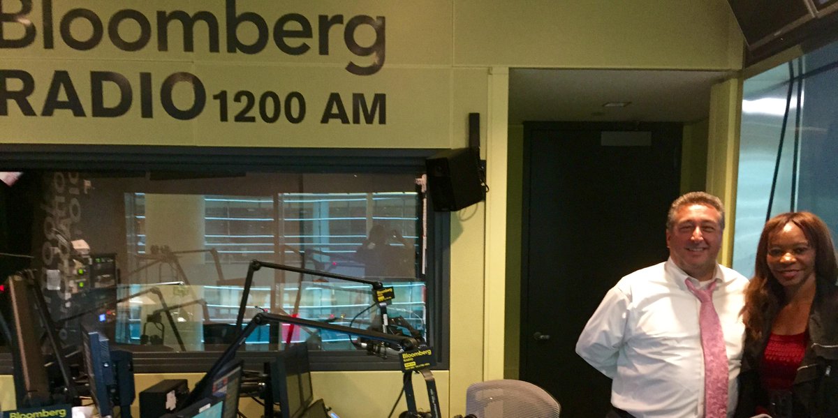 Just finished interview w/ @Ritholtz for @Bloomberg #MastersinBusiness Radio Show. Tune in for broadcast next weekend