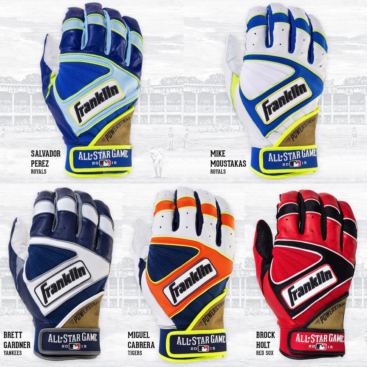 all star game batting gloves