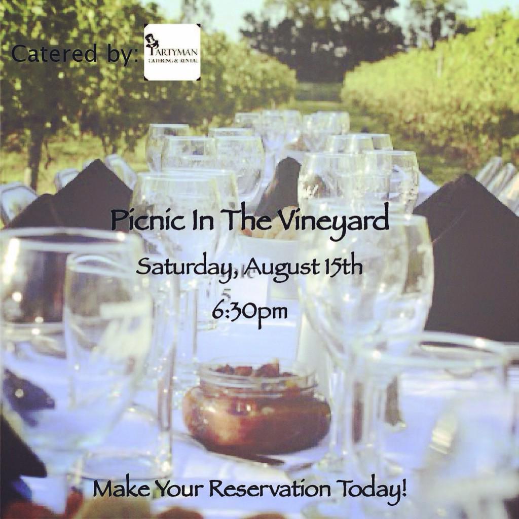 Your seat awaits! Only $49.95 per person #eatlocal #drinklocal #havefunlocal #picnicinthevineyard