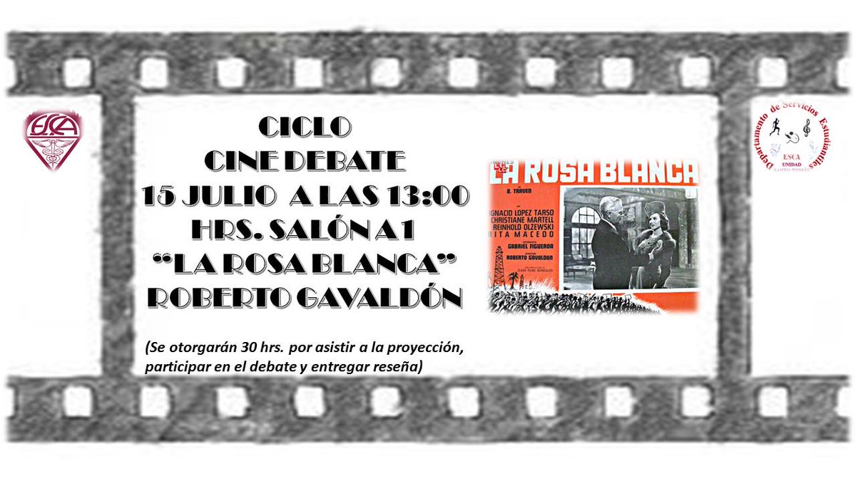 ServEscasto's tweet photo. Participa !! Ciclo Cine-Debate http://t.co/SwBCq4qAy9