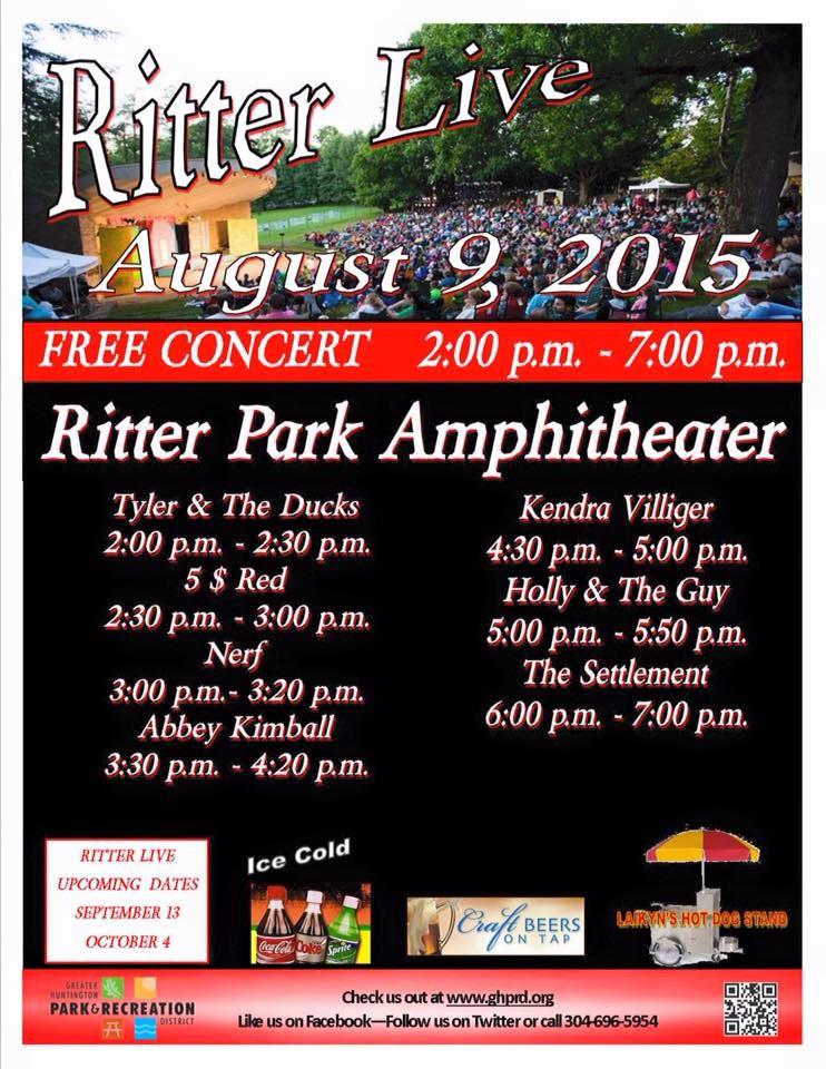 thesettlementwv's tweet photo. Mark your calendars! #RitterLive http://t.co/rbr2cgjxoK