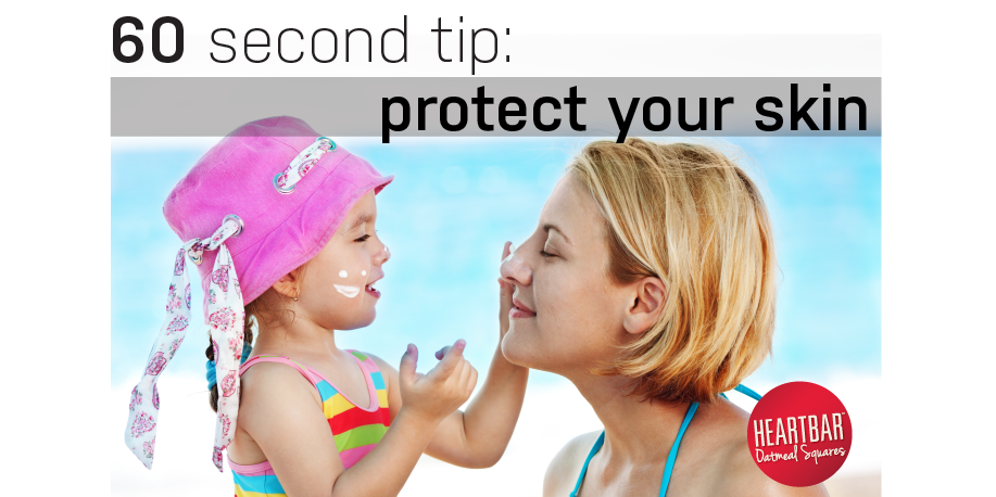 HeartBrandFoods's tweet photo. Take just 60 seconds in the morning to protect your skin. Read more and other tips at: http://t.co/U5YFi9JAlj http://t.co/4J96bS7M6s
