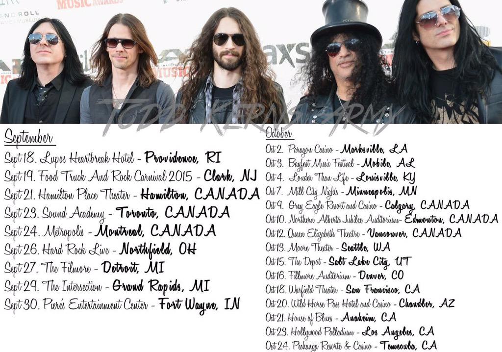 NEW U.S./CANADA TOUR DATES ANNOUNCED!! Spread the word :-)