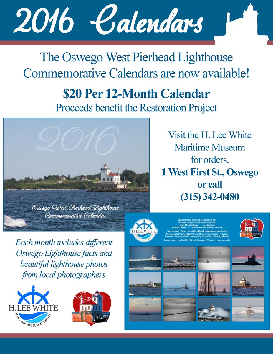 2016 Calendars for sale!
