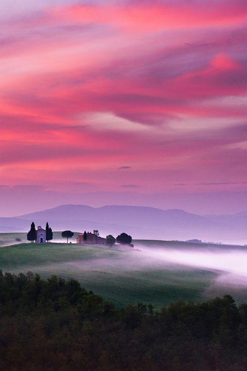 _Paisajes_'s tweet photo. Hermosos colores lo de Toscana, Italia http://t.co/4dvahjuWYH