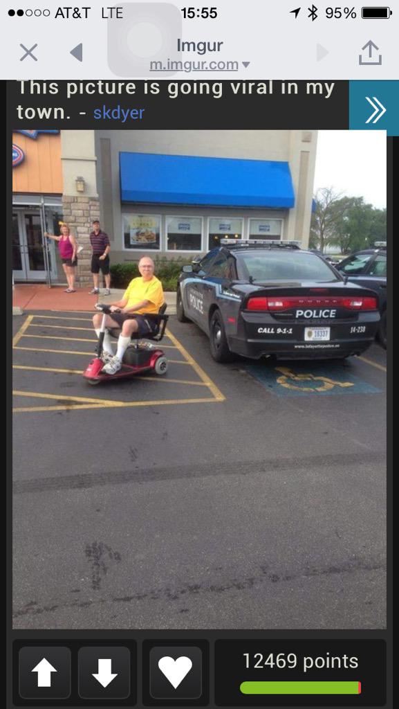 Drake_Hoover's tweet photo. Nice to see our tax dollars "protecting and serving" http://t.co/X5VB2Ndg3q