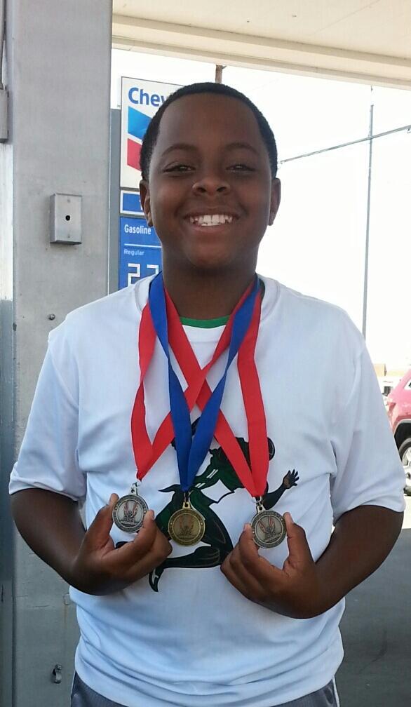 The baby brother got 3 medals at Regional shot 2nd discus 1st and jav 2nd good job!!!! #proudsis