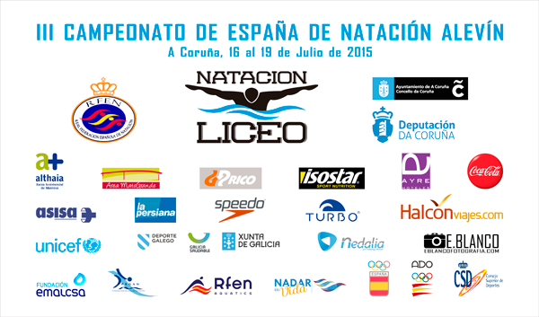 NatacionLiceo's tweet photo. III Campeonato de España de Natación Alevín #CtoEspAlevin2015 http://t.co/JPcIMYKx2S @ConcelloCoruna @NatacionLiceo http://t.co/Ht9PY58CKV