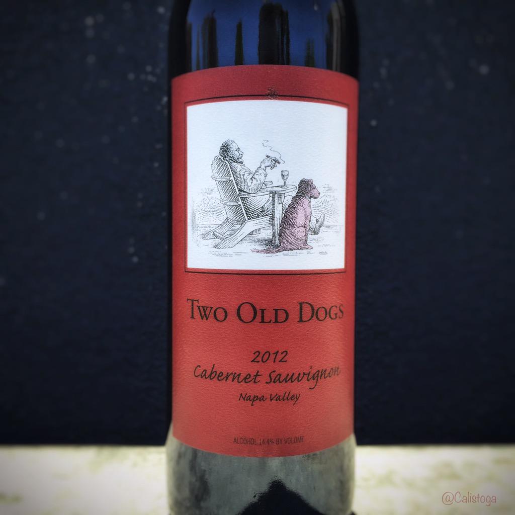 Calistoga's tweet photo. @NapaVintners @hlvineyards Looking
forward to enjoying this #TwoOldDogs
label! 🍷Cheers #NapaValley #wine http://t.co/paiULmpf7C