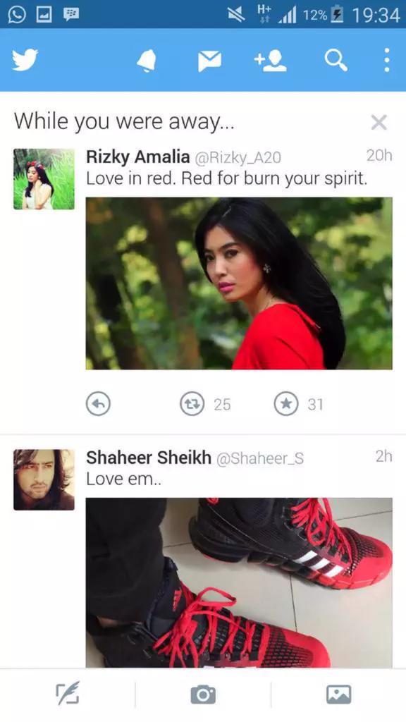 IdaShariz's tweet image. @Shaheer_S @Rizky_A20 Selamat sahur #starshine!! #loveinred #loveem  #shaheerbirdies #rizkynesia #rishah