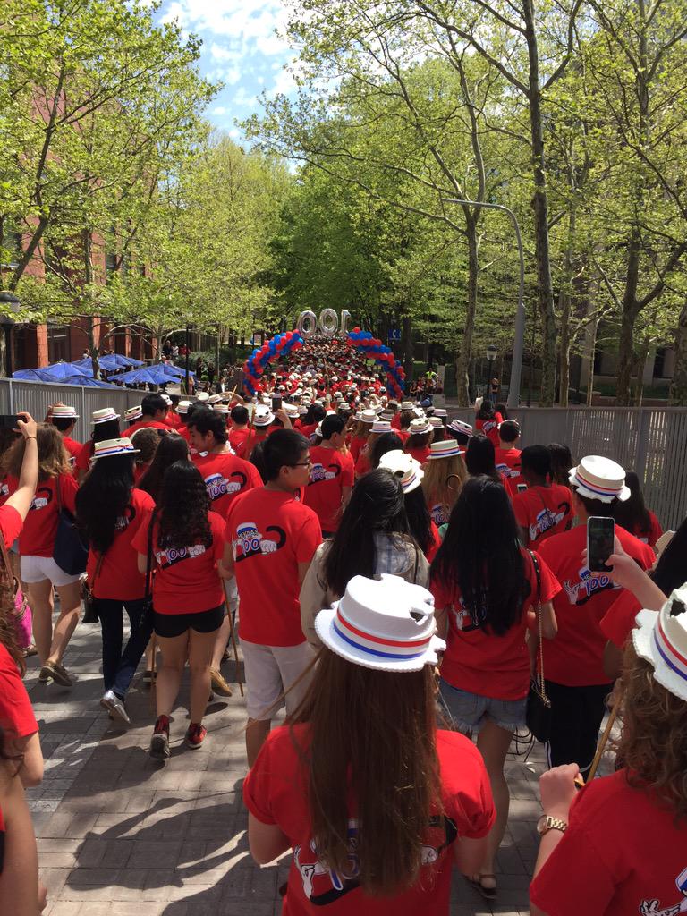 Jill_Castellano's tweet photo. Penn is #MyTopCollege because of great traditions and great community! Honored to be a part of #HeyDay100 @Penn http://t.co/btBPC6jaCc