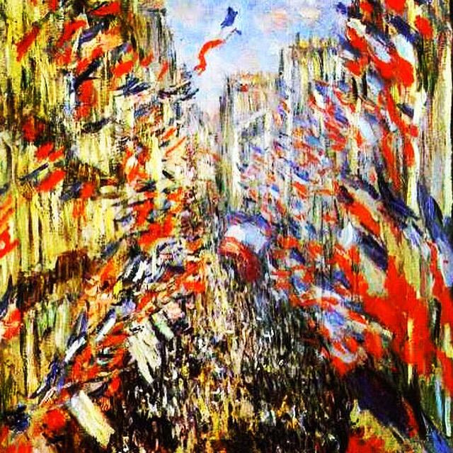 #celebrationday - seen by Monet (rue Montorgueil)