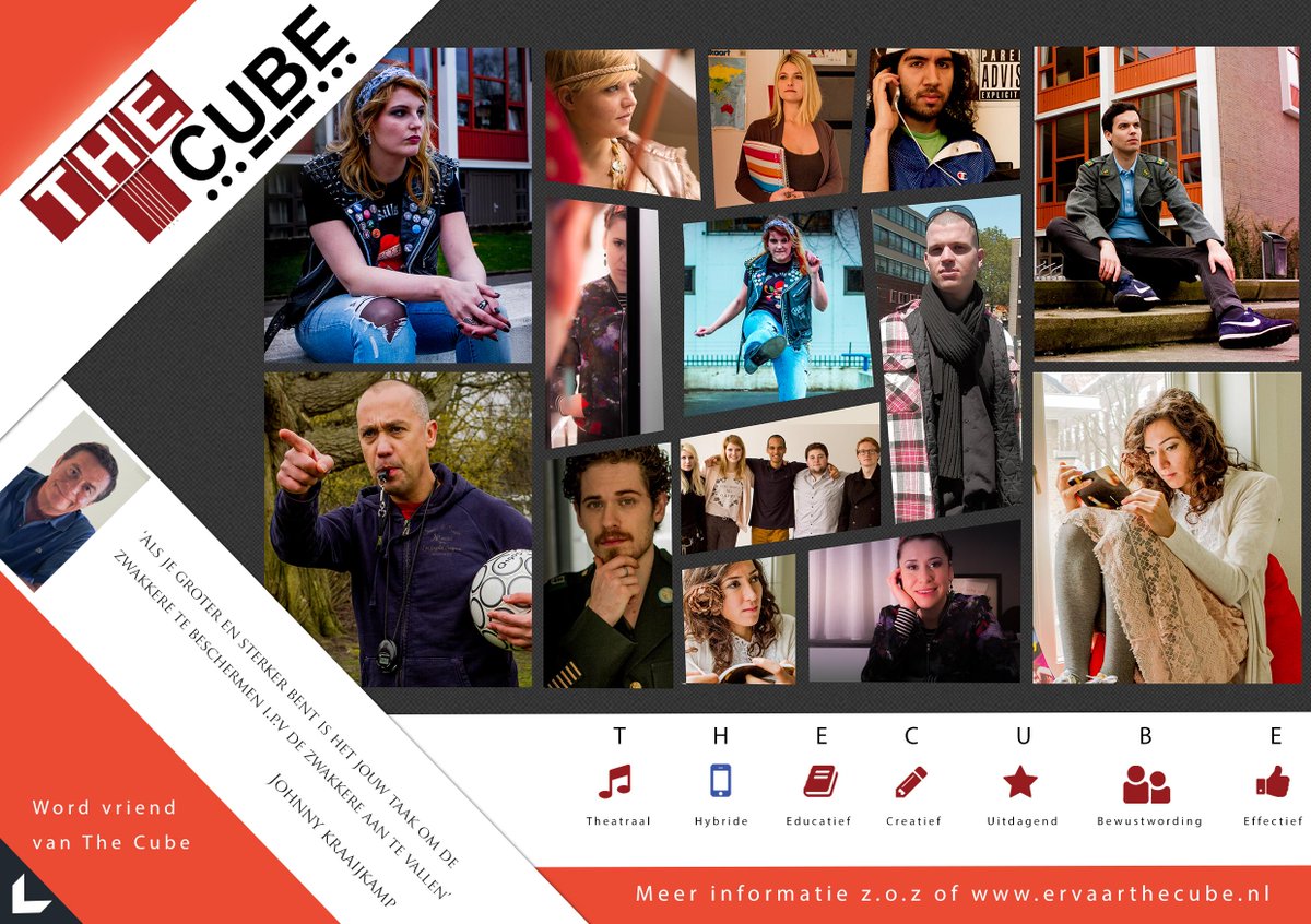 Word ook vriend van Ervaar the Cube. ervaarthecube.nl