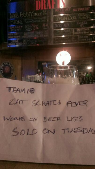 catscrtchfvr's tweet photo. cc: @foundrynoho RT @esuls: @followerofmen taking one for Team #18 at a great pool hall #foundrybeerhunt2015 http://t.co/T16OjM5Y2u