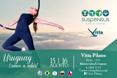 vittapilates's tweet photo. Suspensus Pilates en Montevideo!! Con la creadora de la técnica. Curso inicial aquí en Agosto!!  Solo 12 vacantes! http://t.co/8jdkpCjVDF