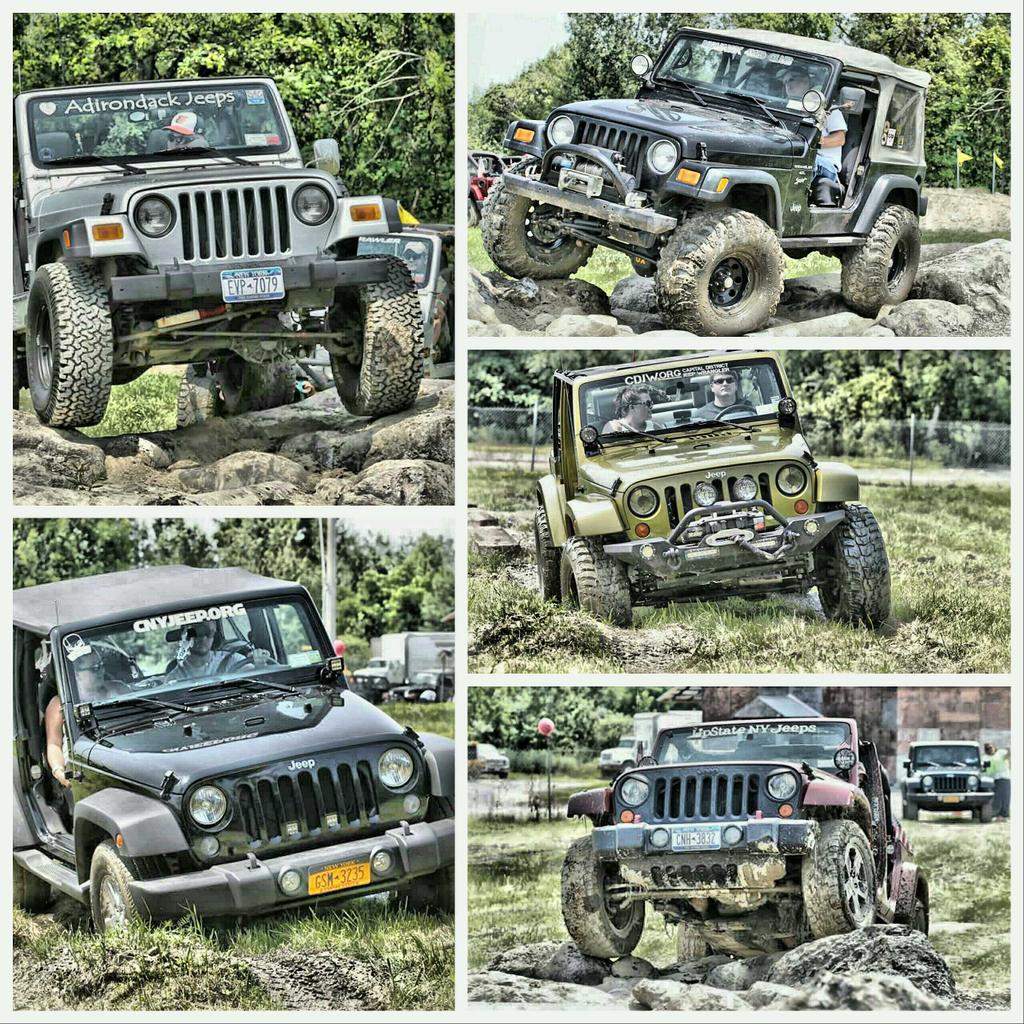 When different jeep clubs come together for fun! Great day at The Jeep Playground!