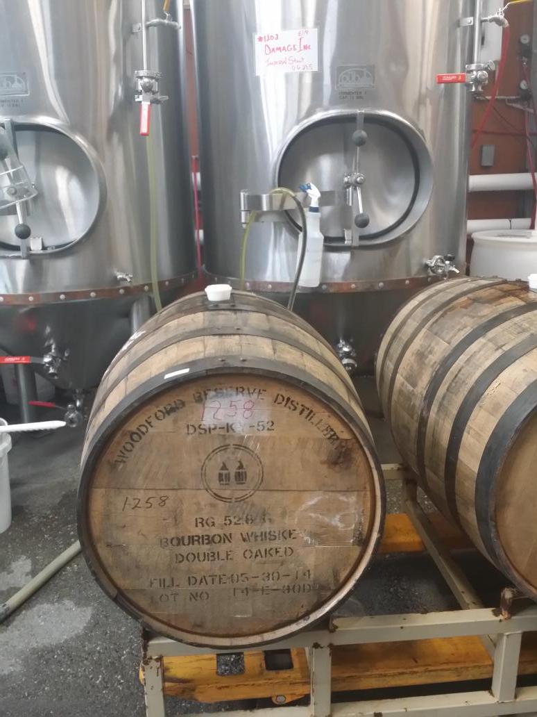 Bourbon barrel meets Damage Inc.