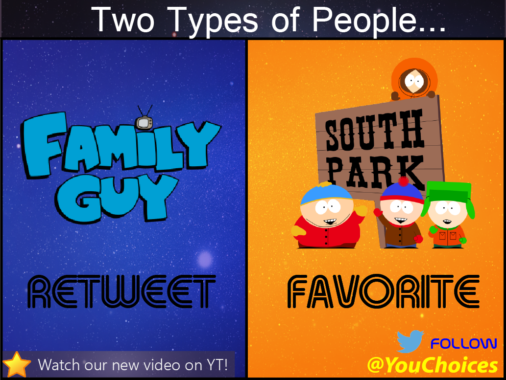YouChoices's tweet photo. There are 2 types of people... http://t.co/7Y1yRxmSep