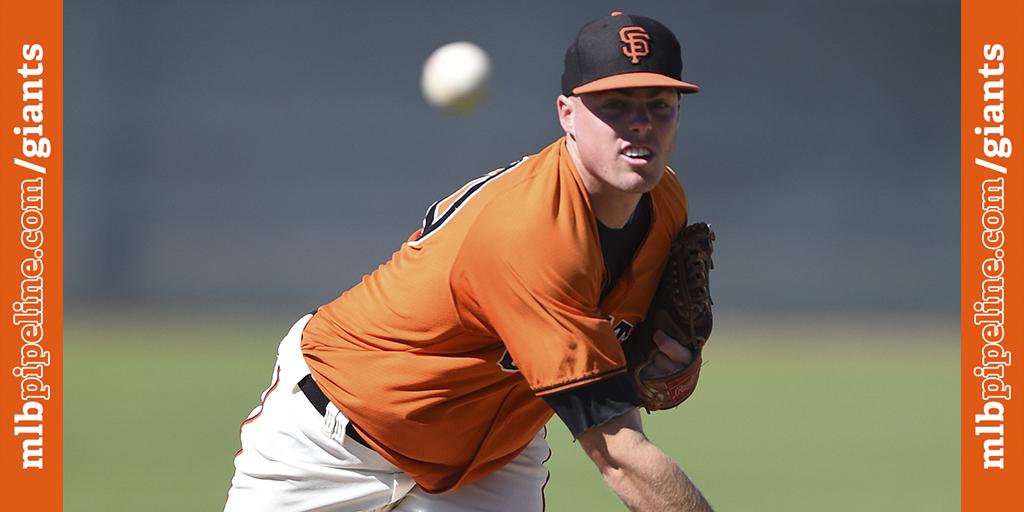 MLBPipeline's tweet photo. Samuel Coonrod's line for @GreenJackets: 6 IP, 8 H, 1 ER, 0 BB, 5 K.
#27 on @SFGiants Top 30: http://t.co/GeigIii2eL http://t.co/kWgFDhunW7