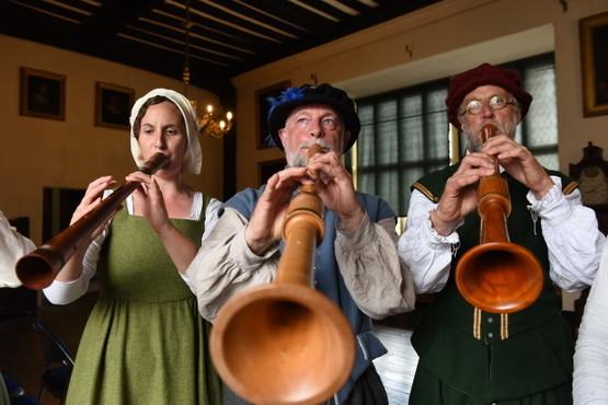 de <a href="/DeMowbrays/">De Mowbray's Musicke</a> playing at <a href="/GainsOldHall/">Gainsboro' Old Hall</a> this Thursday for Mayflower 400 event