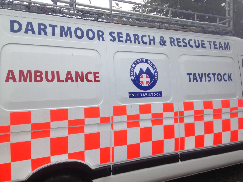 AndreaBishopTV's tweet image. Got 'rescued' today from a v. misty #Dartmoor by @DsrtTavistock. Luckily it was training exercise for @ITVCountrywise