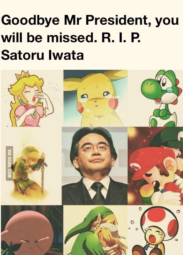 lifestylings's tweet image. #RIP to #MrFun #SaturoIwata! @NintendoAmerica #games #fun @mialomo