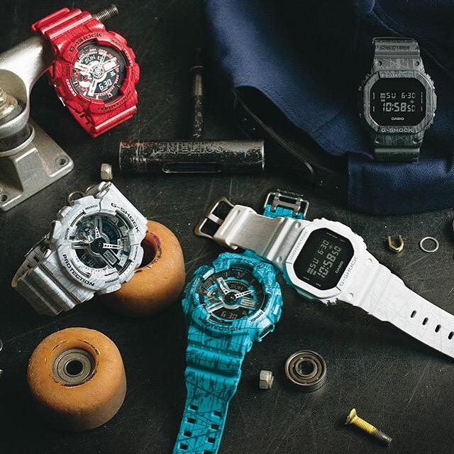 GShockAUS's tweet image. The G-Shock "Slash Pattern" Series #gshock