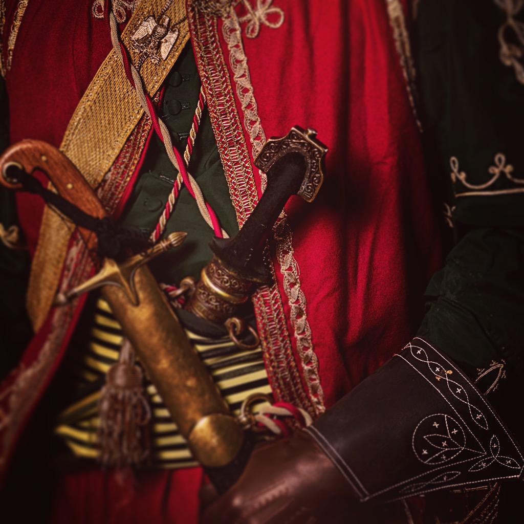 unseenwaterloo's tweet image. The Mameluke bodyguard of #Napoleon. Detail from image from Unseen Waterloo exhibition. #Waterloo200 #1815