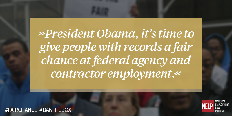 AndrewsHuffman's tweet photo. @POTUS has endorsed #BanTheBox. Let's give people w/ records a #FairChance at agency &amp; contractor jobs! http://t.co/UWTnf66jzc