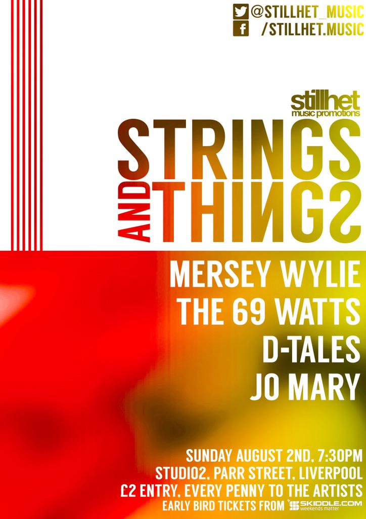 Stillhet_Music's tweet photo. Sunday 02 AUG @Studio2atParrSt with a sizzlin summer sound x @merseywylie @The69Watts @TheDTalesmusic http://t.co/TK4sfuchbd