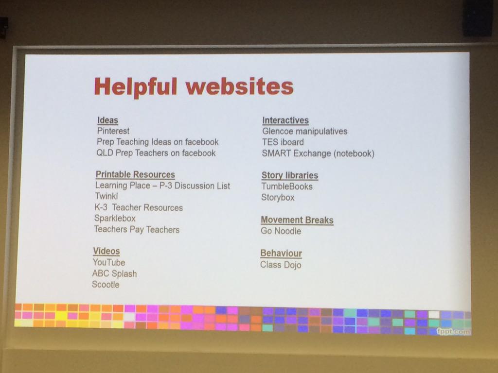 brooke_g_342's tweet photo. Websites for primary and early childhood Teachers #qutsoc2015 http://t.co/vrV8wc3mZT