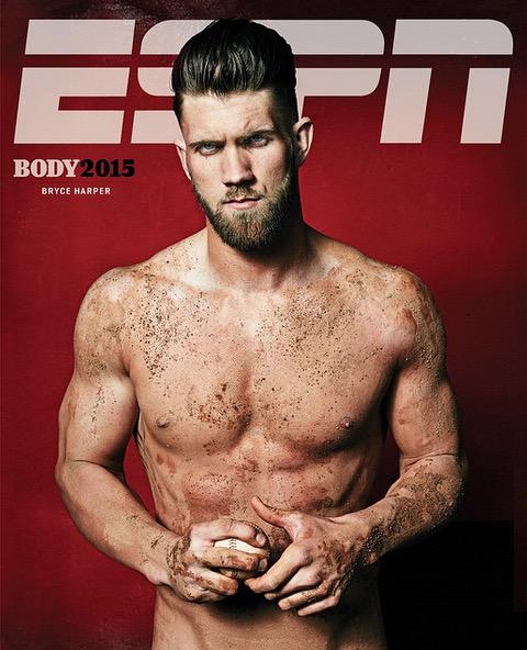BleacherReport's tweet photo. Bryce Harperโs diet before his Body Issue photo included only juice for a week, raw potatoes http://t.co/jRffNpKpAK http://t.co/mq5Bg4MV8k