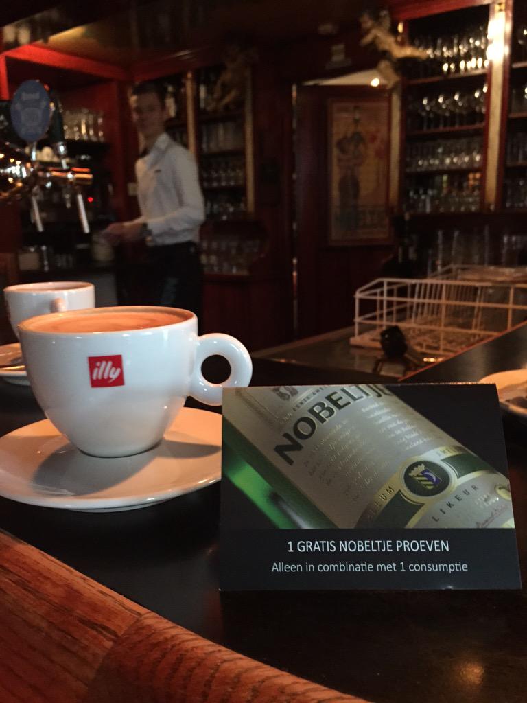 MMosterman's tweet image. Huur je een fiets bij ons? Gratis Nobeltje proeven bij hotel Nobel.