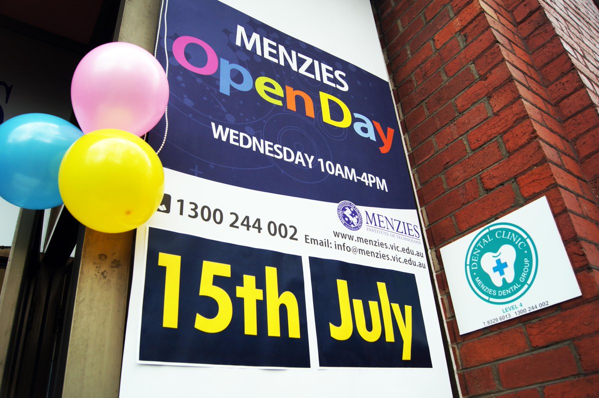 #OpenDay #freefood #MenziesInstitute