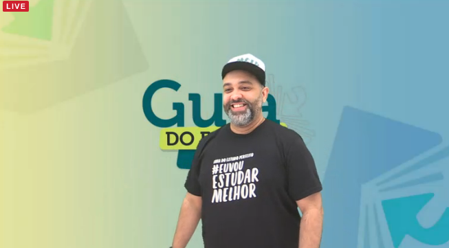 descomplica's tweet photo. COMEÇOU! Aula grátis sobre técnicas de estudo! Vem, gente! #DescomplicaAoVivo agora em http://t.co/dLiJ1RtlhM http://t.co/aBVkBzoWqS