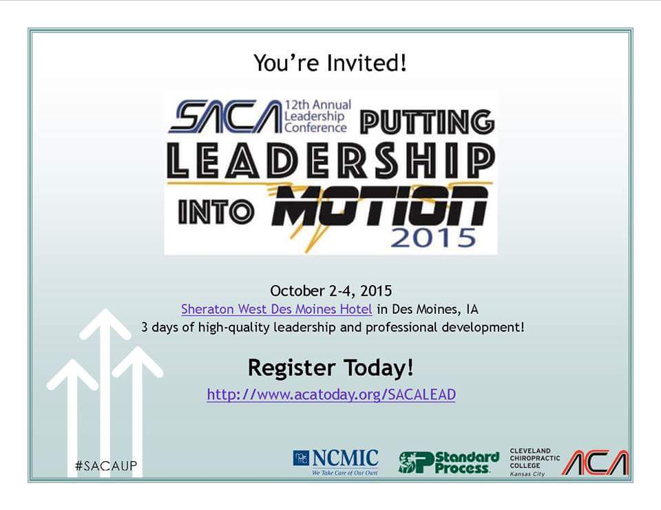 sacatoday's tweet photo. It's not too late, you can still register today for this high energy leadership event! #SACALead #SACAUP http://t.co/Vmt6dnVs2T