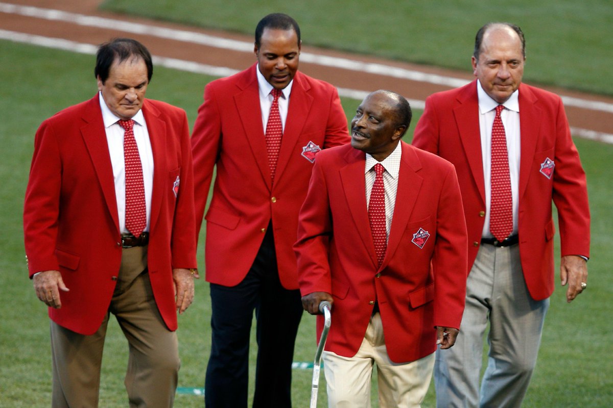 Reds's tweet photo. The Reds #FranchiseFour. #ASG http://t.co/BEotqgkpQG http://t.co/mdd52lgVcl